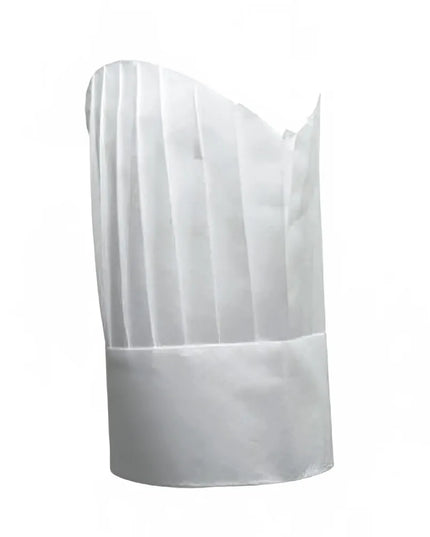 Mũ Bếp Dùng Một Lần Chef Revival H055 Sợi Không Dệt Màu Trắng 17.8 cm
