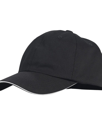 Mũ Bếp Lưỡi Trai Winco CHBC-4BK Dây Điều Chỉnh Poly/Cotton Màu Đen