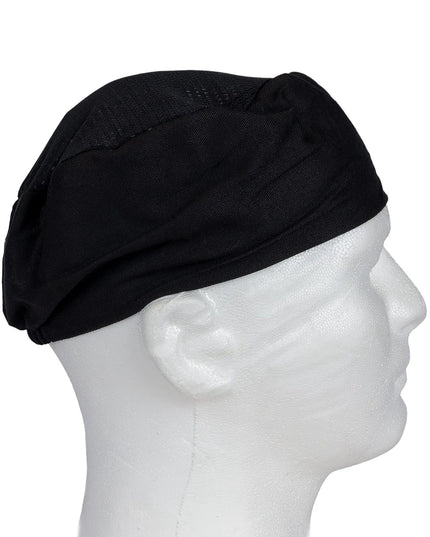 Mũ Bếp Pillbox Chef Revival H008-R Poly-Cotton Màu Đen Cỡ Thường