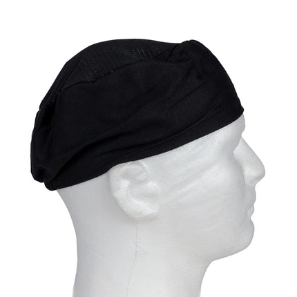 Mũ Bếp Pillbox Chef Revival H008-R Poly-Cotton Màu Đen Cỡ Thường