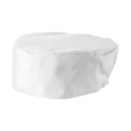 Mũ Bếp Pillbox Winco CHPB-3WX 8.9 cm Poly/Cotton Màu Trắng Cỡ XL