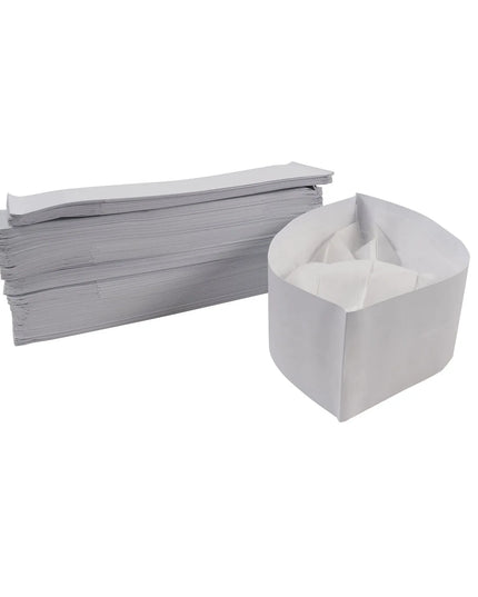 Mũ Ca-Lô Đầu Bếp Dùng Một Lần Rofson - Giấy, Trắng, 22.9cm (100-W)