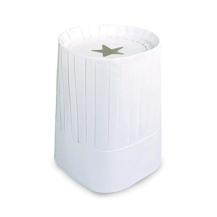 Mũ Đầu Bếp Dùng Một Lần Cellucap Manufacturing Le Classic™ - Giấy, Trắng, 17.8cm (CC207)