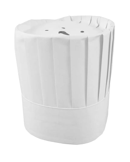 Mũ Đầu Bếp Dùng Một Lần Rofson KCB9 Bằng Giấy Màu Trắng Cao 36.8 cm