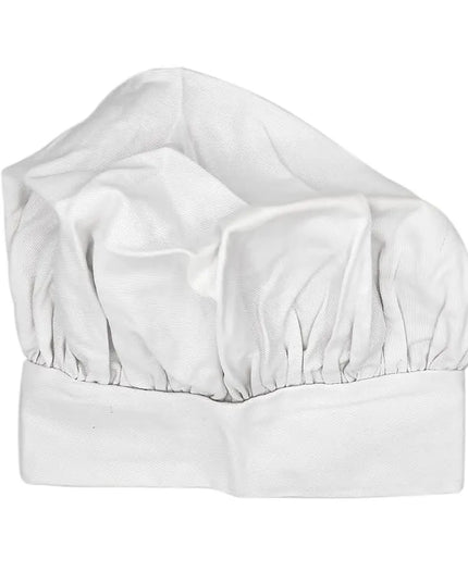 Mũ Đầu Bếp Intedge 346H Vải Poly-Cotton Màu Trắng Một Cỡ Vừa Hầu Hết