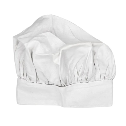 Mũ Đầu Bếp Intedge 346H Vải Poly-Cotton Màu Trắng Một Cỡ Vừa Hầu Hết