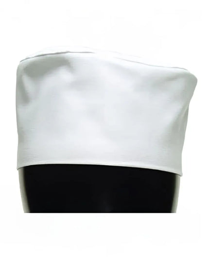 Mũ Đầu Bếp Pillbox Chef Revival H002-R Vải Poly-Cotton Màu Trắng Cỡ Thường