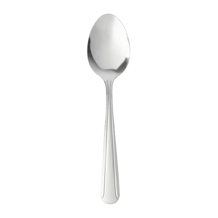 Muỗng Ăn Tối Winco 0001-03 17.8 cm Thép Không Gỉ 18/0, Họa Tiết Dominion
