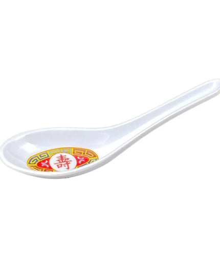 Muỗng Súp Melamine Thunder Group 7002TR 15 ml - Đỏ/Trắng