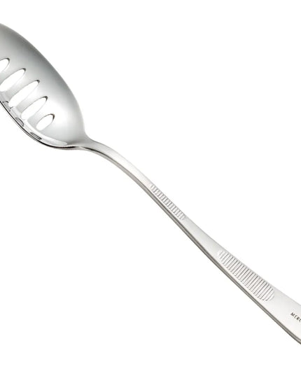 Muỗng Trang Trí Có Rãnh Mercer Culinary M35141 20 cm - Thép Không Gỉ