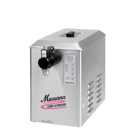 MUSSANA | Commercial BOY Whipped Cream Machine & Dispenser – 4‑Litre - Chilled - 18–60 g Portions