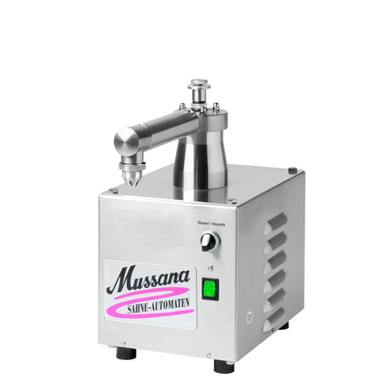 MUSSANA | Commercial Mini Whipped Cream Machine – Non-Refrigerated - 2 L - 230 V - Countertop
