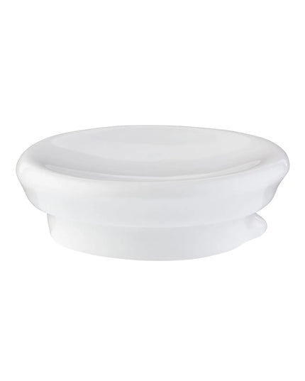 Nắp Ấm Trà Mikasa Hospitality 5316160 Bevel Cho Ấm 5316159 - Sứ Cao Cấp, Trắng
