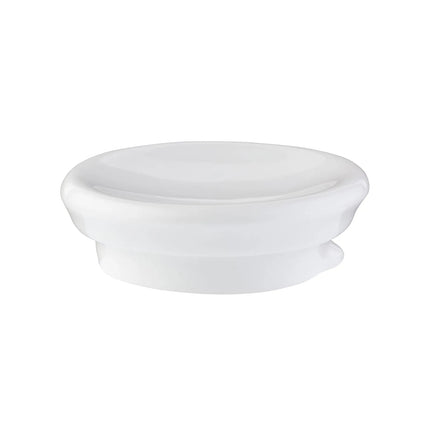 Nắp Ấm Trà Mikasa Hospitality 5316160 Bevel Cho Ấm 5316159 - Sứ Cao Cấp, Trắng