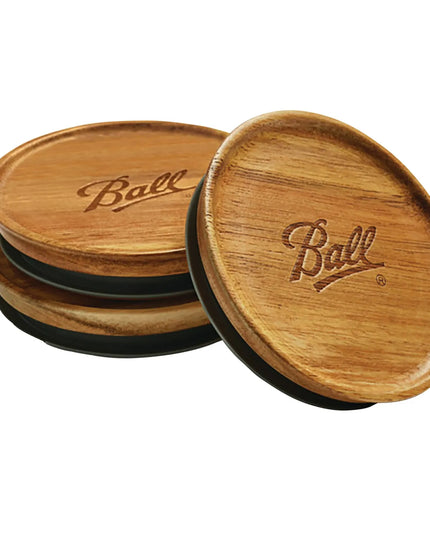 Nắp Ball 2141326 Cho Hũ Miệng Rộng Ball® - Gỗ Keo
