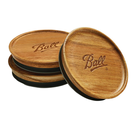 Nắp Ball 2141326 Cho Hũ Miệng Rộng Ball® - Gỗ Keo