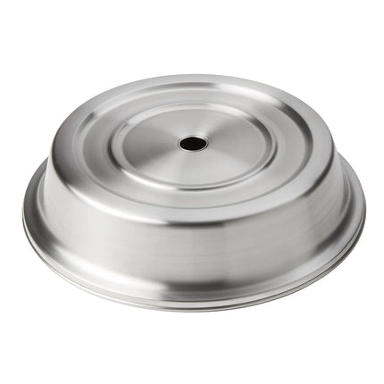 Nắp Đậy Đĩa Tròn American Metalcraft PC1112S 29 cm, Cao 5 cm, Inox Bề Mặt Mờ