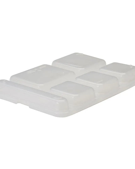 Nắp Nhựa Cambro 10146DCPC190 Cho Khay 6 Ngăn 25.6 x 35.7 cm Màu Trong Mờ