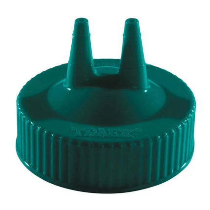 Nắp Thay Thế Chai Bóp Hai Đầu Vollrath 2300-191 - Miệng Rộng, 16-946 ml, Màu Xanh Lá