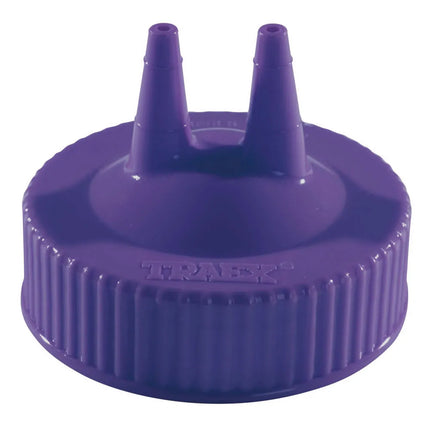 Nắp Thay Thế Chai Bóp Hai Đầu Vollrath 2300-54 - Miệng Rộng, 16-946 ml, Màu Tím