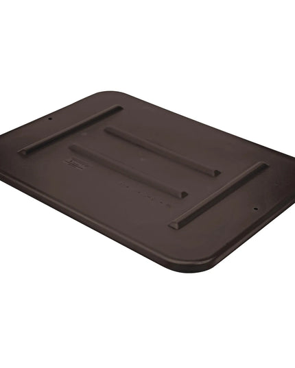 Nắp Thùng Đựng Bát Đĩa Quantum Food Service FSB-L2216 55.9 cm x 41.9 cm x 1.9 cm, Màu Nâu