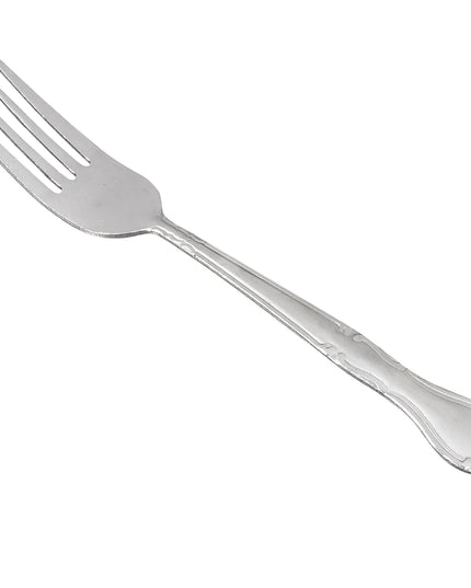 Nĩa Ăn Tối Winco 0004-05 18.4 cm Thép Không Gỉ 18/0, Họa Tiết Elegance