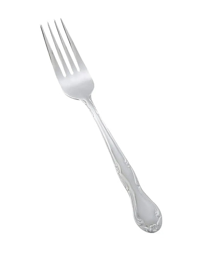 Nĩa Ăn Tối Winco 0024-05 18.7 cm Thép Không Gỉ 18/0, Họa Tiết Elegance