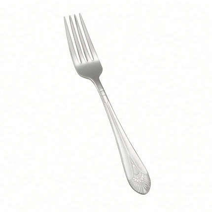 Nĩa Ăn Winco 0031-11 Thép Không Gỉ 18/8 Hoa Văn Peacock 20.3 cm