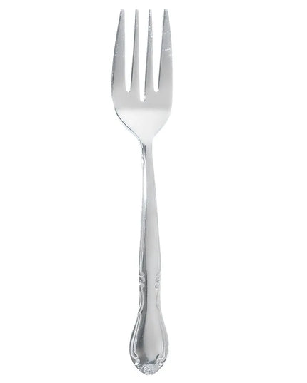 Nĩa Salad Winco 0004-06 Thép Không Gỉ 18/0 Hoa Văn Elegance 16.5 cm