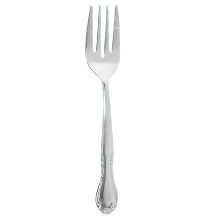Nĩa Salad Winco 0004-06 Thép Không Gỉ 18/0 Hoa Văn Elegance 16.5 cm