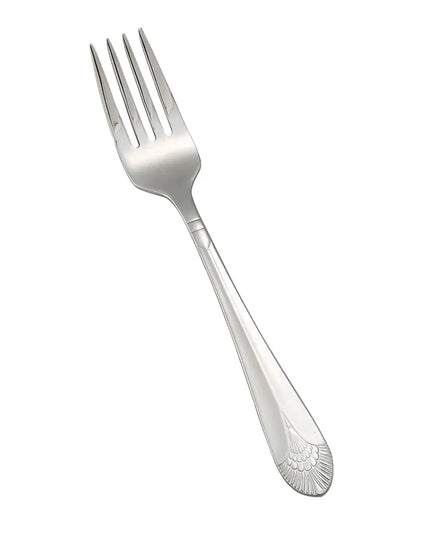 Nĩa Salad Winco 0031-06 Thép Không Gỉ 18/8 Hoa Văn Peacock 17.1 cm