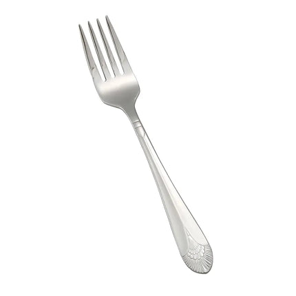 Nĩa Salad Winco 0031-06 Thép Không Gỉ 18/8 Hoa Văn Peacock 17.1 cm