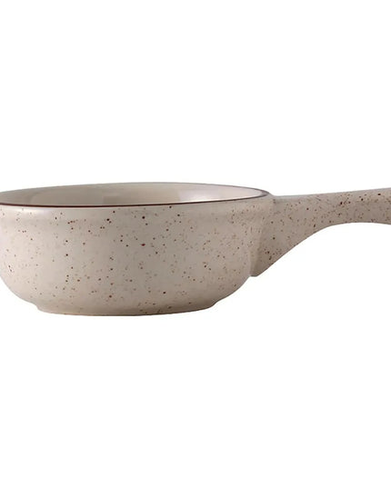 Nồi Casserole Gốm Sứ Tuxton TBS-048 295 ml Tay Cầm American White