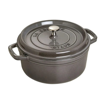 Nồi Cocotte Gang Tráng Men Staub 1003923 5.2 l Nắp Đậy, Xám Graphite