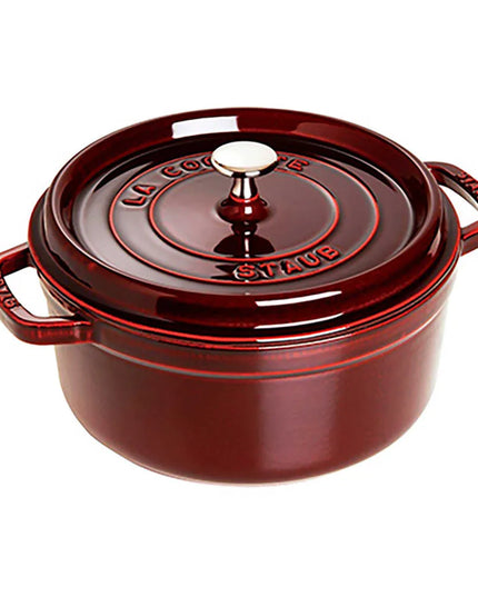 Nồi Cocotte Gang Tráng Men Staub 1003979 5.2 lít Grenadine