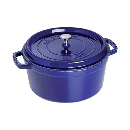Nồi Cocotte Gang Tráng Men Staub 1004286 2.6 lít Xanh Đậm