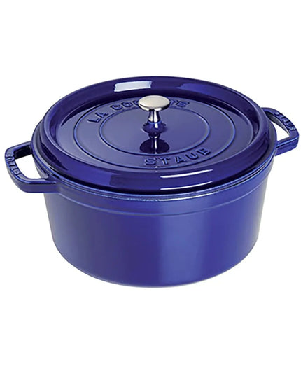 Nồi Cocotte Gang Tráng Men Staub 1004297 3.8 lít Xanh Đậm
