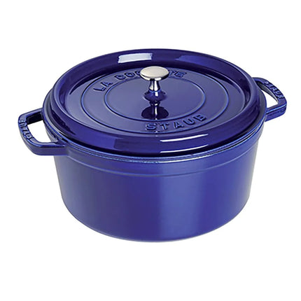 Nồi Cocotte Gang Tráng Men Staub 1004299 5.2 lít Xanh Đậm