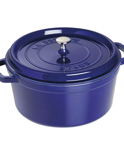 Nồi Cocotte Gang Tráng Men Staub 1004301 6.6 lít Xanh Đậm
