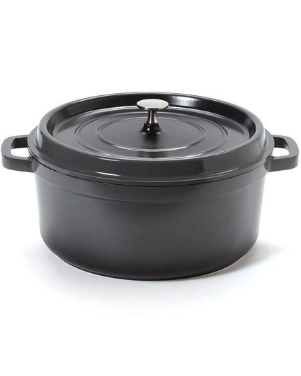 Nồi Dutch Oven Nhôm Tráng Gốm GET CA-006-GR/BK/CC 6.1 lít Màu Xám