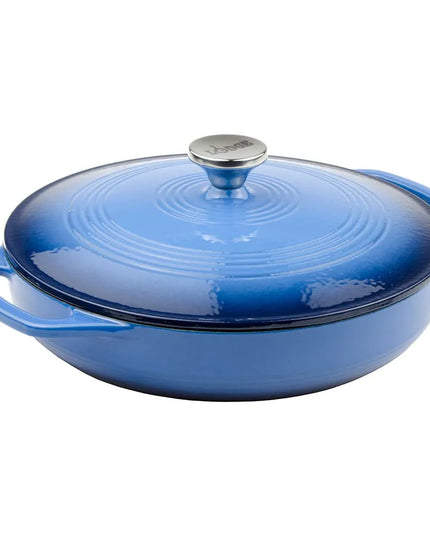 Nồi Gang Tráng Men Có Nắp Lodge EC3CC33 3.4 l - Màu Caribbean