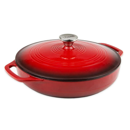 Nồi Gang Tráng Men Có Nắp Lodge EC3CC43 3.4 l - Màu Island Spice
