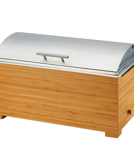 Nồi Hâm Nóng Buffet Cal-Mil 3821-60 Cỡ Đầy Đủ Nắp Bản Lề & Đốt Cồn