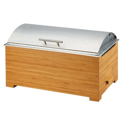 Nồi Hâm Nóng Buffet Cal-Mil 3821-60 Cỡ Đầy Đủ Nắp Bản Lề & Đốt Cồn