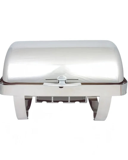 Nồi Hâm Nóng Buffet Chữ Nhật Nắp Trượt Spring USA K2509-6 9.3 lít - Thép Không Gỉ