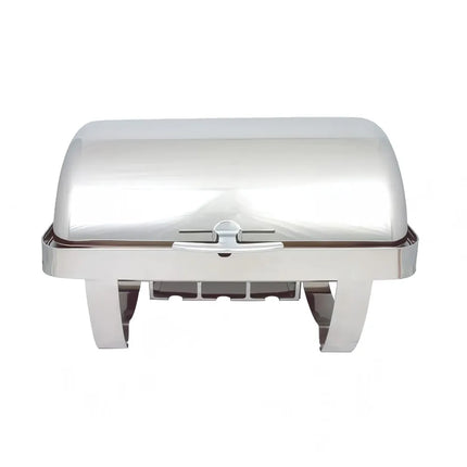 Nồi Hâm Nóng Buffet Chữ Nhật Nắp Trượt Spring USA K2509-6 9.3 lít - Thép Không Gỉ