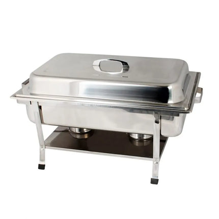 Nồi Hâm Nóng Buffet Thunder Group SLRCF002 Cỡ Đầy Đủ Nắp Tháo Rời & Đốt Cồn