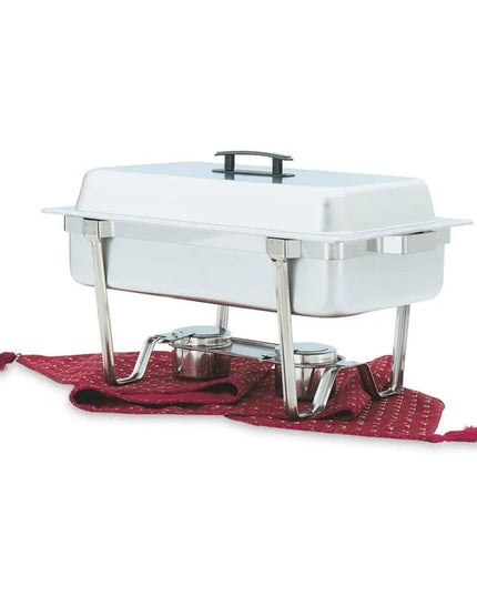 Nồi Hâm Nóng Buffet Vollrath 99850 Cỡ Đầy Đủ Nắp Tháo Rời & Đốt Cồn