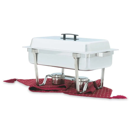 Nồi Hâm Nóng Buffet Vollrath 99850 Cỡ Đầy Đủ Nắp Tháo Rời & Đốt Cồn