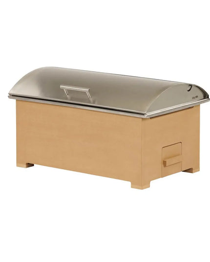 Nồi Hâm Nóng Cỡ Đầy Cal-Mil 23429-122 Nắp Bản Lề Đốt Cồn Vỏ Trấu Tái Chế